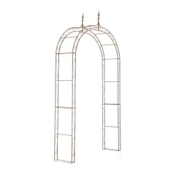 lazo de rosa Lenz marrón antiguo