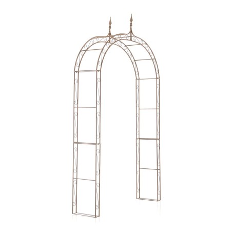 lazo de rosa Lenz marrón antiguo