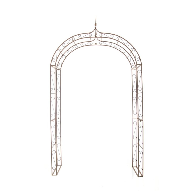 lazo de rosa Lenz marrón antiguo