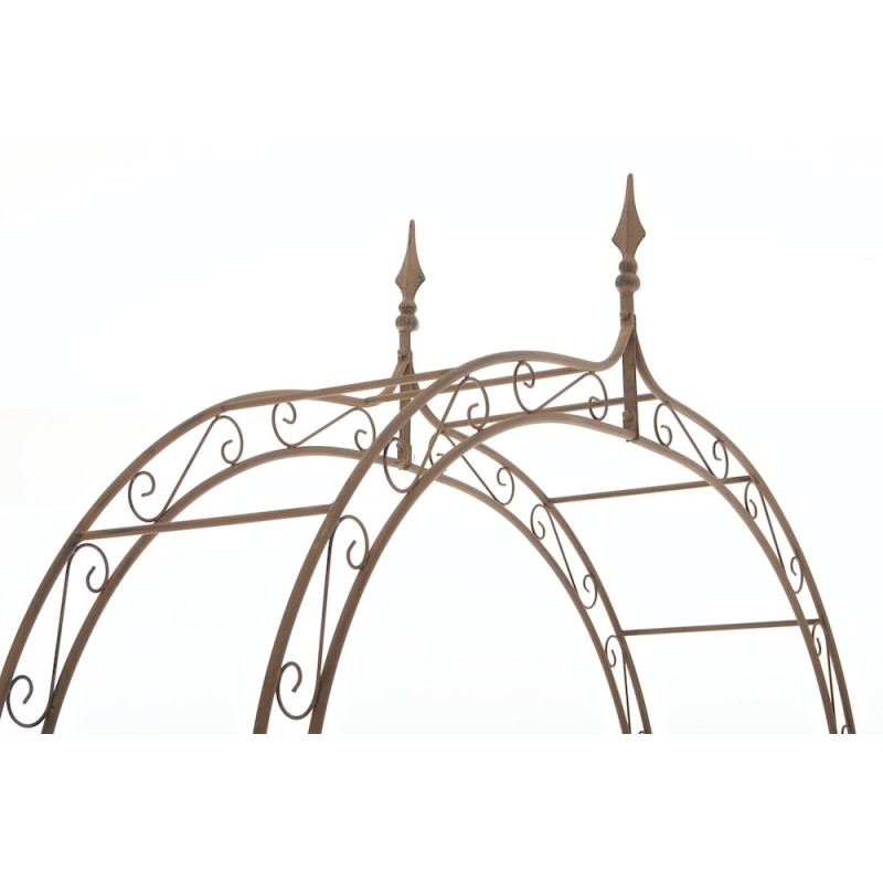 lazo de rosa Lenz marrón antiguo