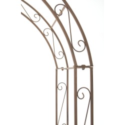 lazo de rosa Lenz marrón antiguo