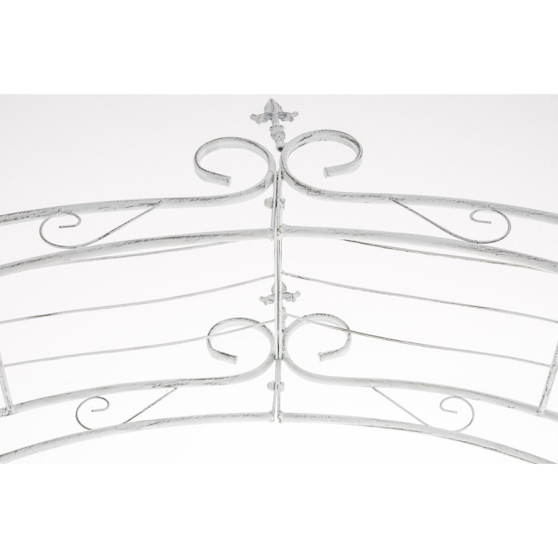 Arco de rosas sol blanco antiguo