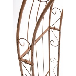 Lazo de rosa Sol marrón antiguo