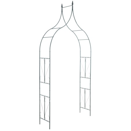 Arco rosa de los años 40, verde