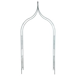 Arco rosa de los años 40, verde