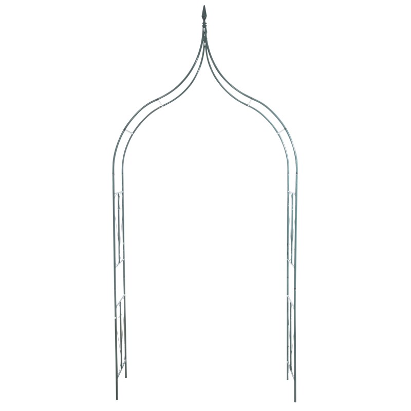 Arco rosa de los años 40, verde