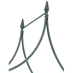 Arco rosa de los años 40, verde