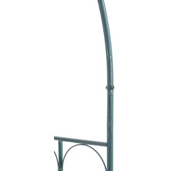 Arco rosa de los años 40, verde