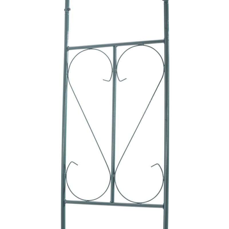 Arco rosa de los años 40, verde