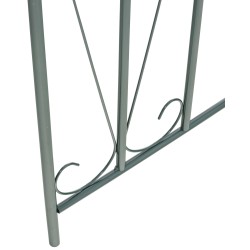 Arco verde en forma de rosa de la década de 1960