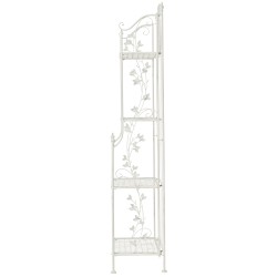 Estantería Arona, blanco antiguo