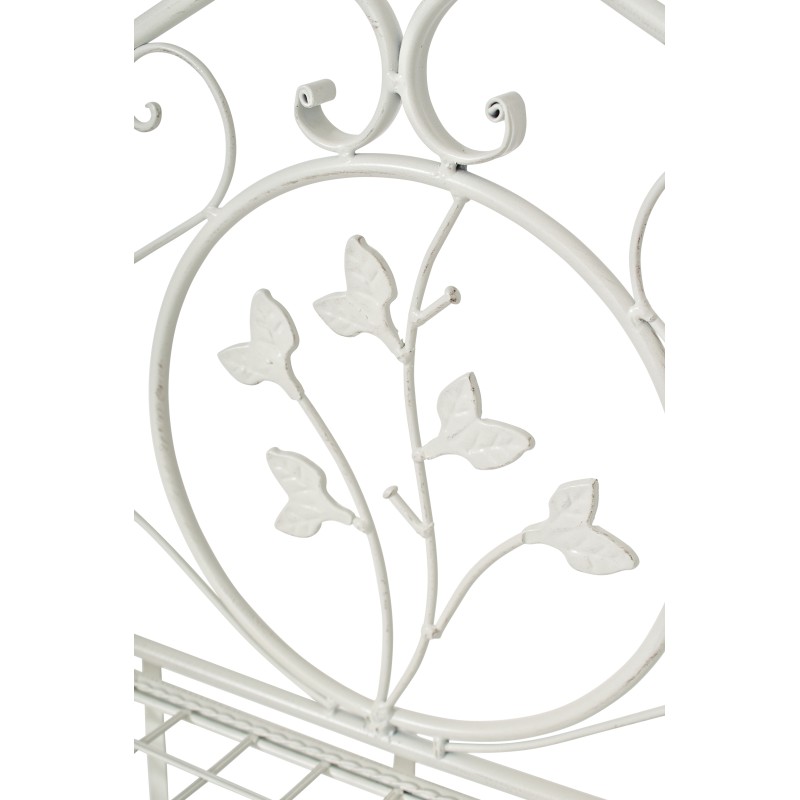 Estantería Arona, blanco antiguo