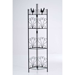 Estante negro de María