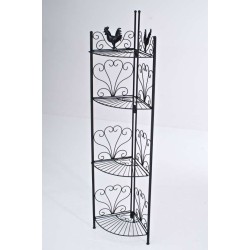 Estante negro de María