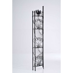 Estante negro de María