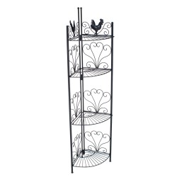 Estante negro de María