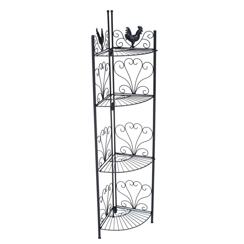 Estante negro de María