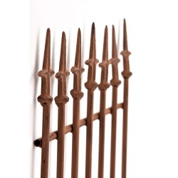 Enrejado Elisa marrón antiguo