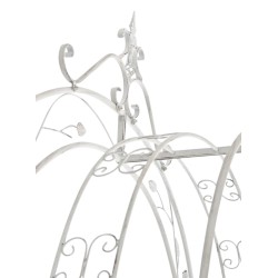 Arco de rosas Granada blanco antiguo