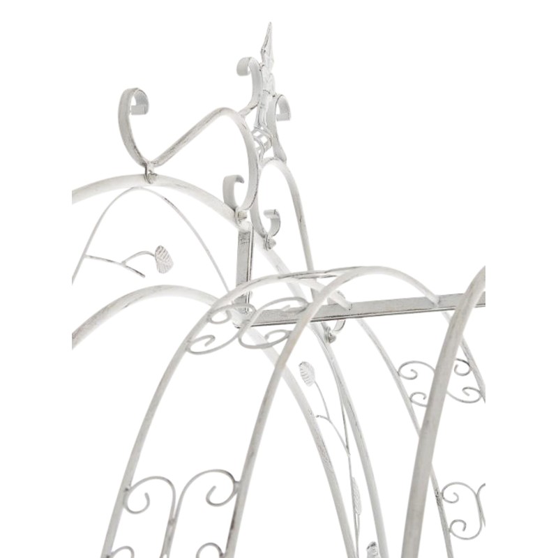 Arco de rosas Granada blanco antiguo