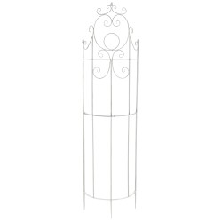 enrejado de lavanda blanca antigua