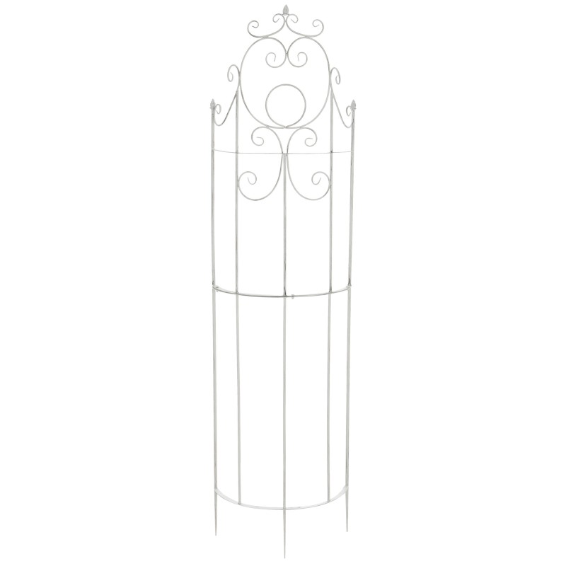 enrejado de lavanda blanca antigua