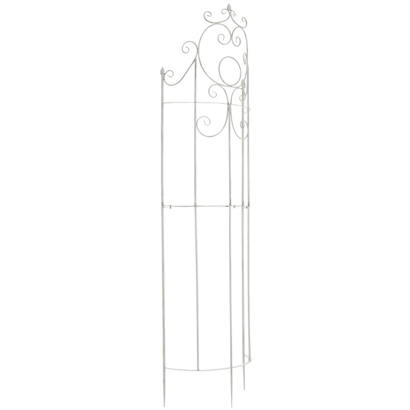 enrejado de lavanda blanca antigua