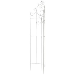 enrejado de lavanda blanca antigua