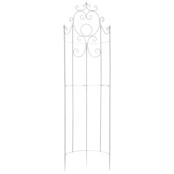 enrejado de lavanda blanca antigua