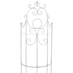 enrejado de lavanda blanca antigua