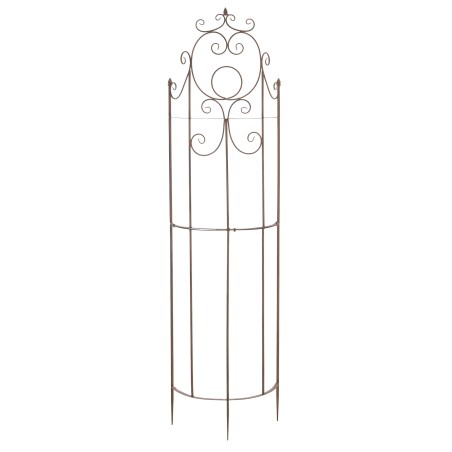 Enrejado antiguo de lavanda marrón