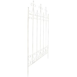 enrejado de lila blanca antigua