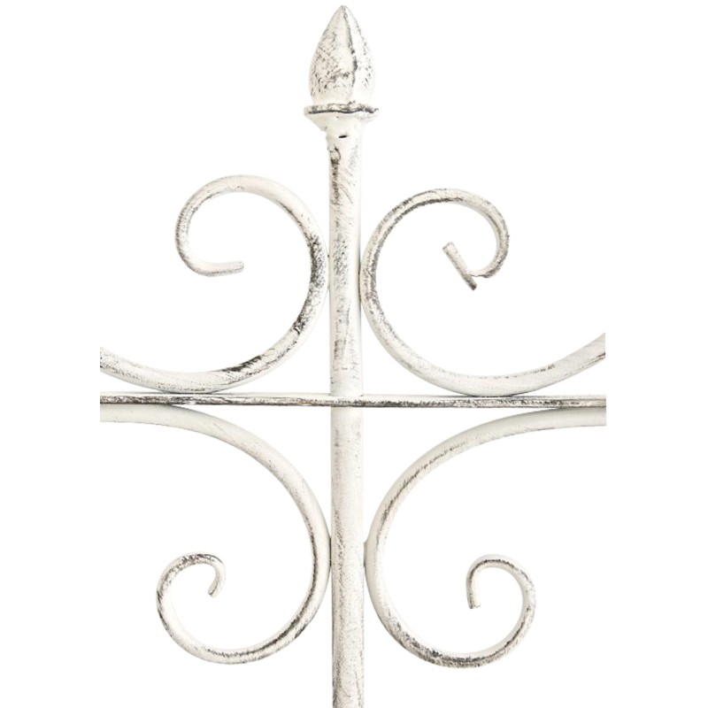 enrejado de lila blanca antigua