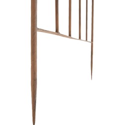 Enrejado Paula marrón antiguo