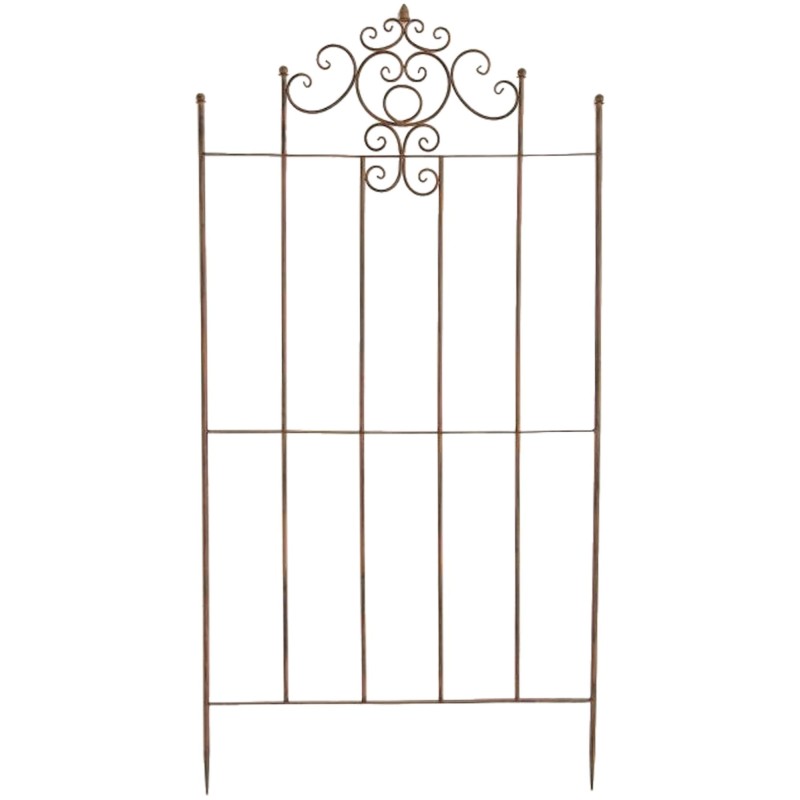 Enrejado Paula marrón antiguo