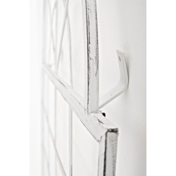 ¡Larga vida al antiguo enrejado blanco!