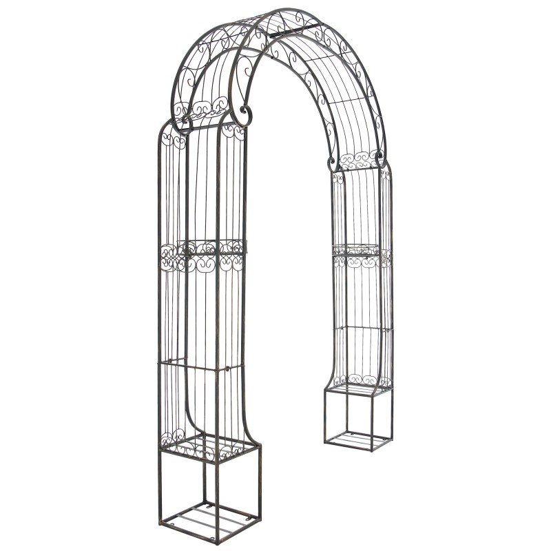 El arco rosa bronce de Alessia