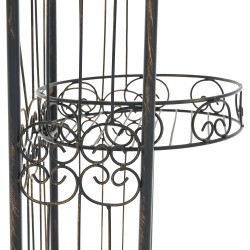 El arco rosa bronce de Alessia