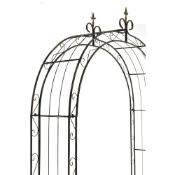 Arco de rosas bronce sol