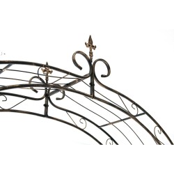 Arco de rosas bronce sol