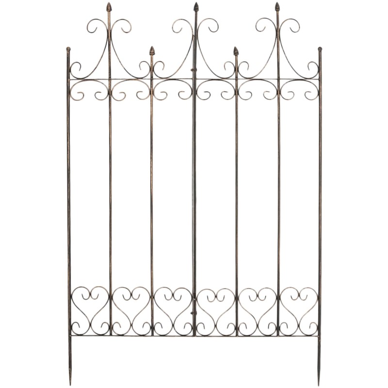 enrejado de lila bronce
