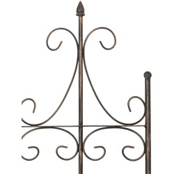 enrejado de lila bronce