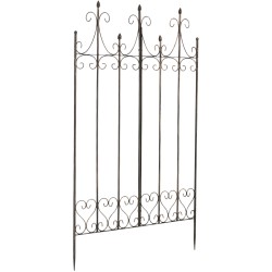 enrejado de lila bronce