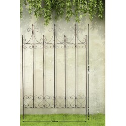 enrejado de lila bronce