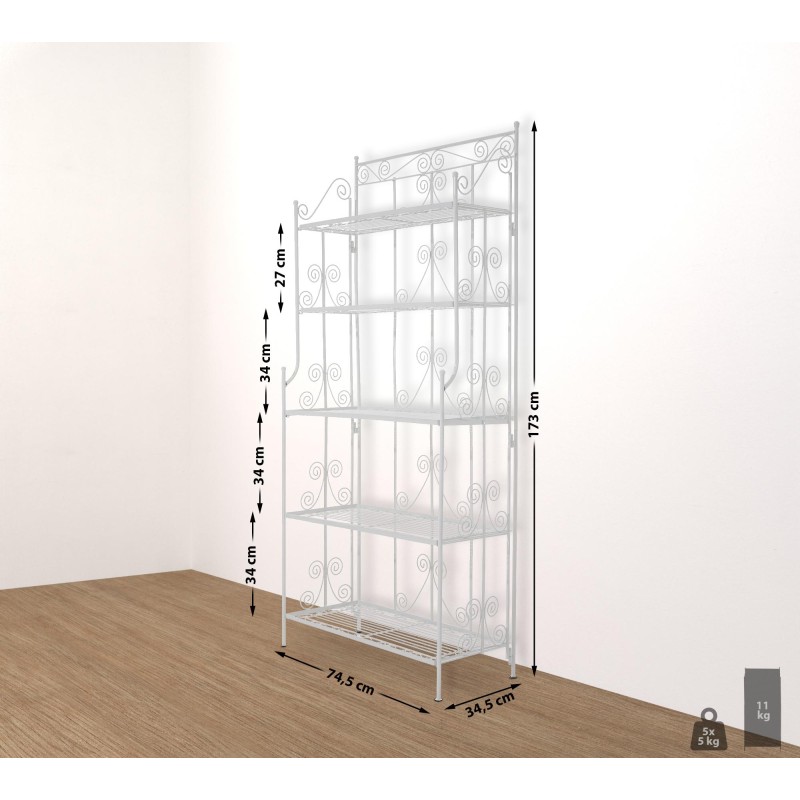 Estante blanco Ciara