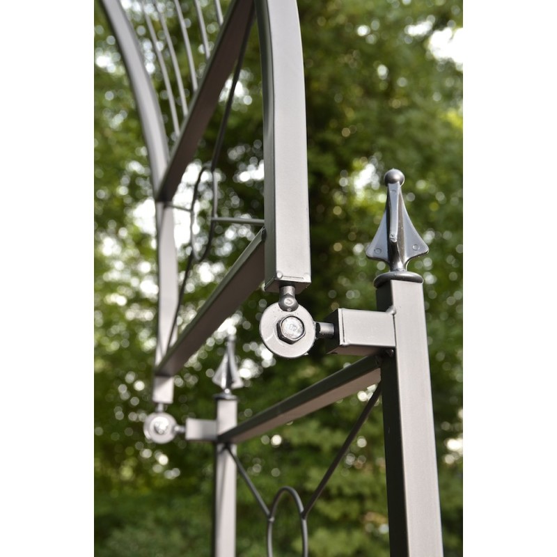 lazo de rosa flexible negro