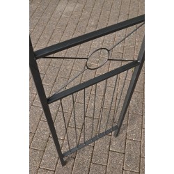 lazo de rosa flexible negro