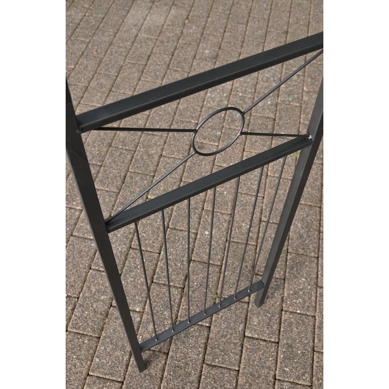 lazo de rosa flexible negro