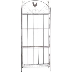 Estante de bronce Mia