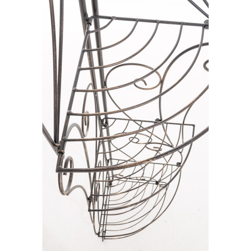 Estante de bronce Irma